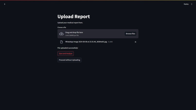 THE HEALTH RESUME – screenshot 3