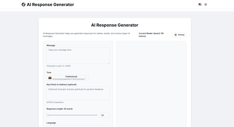 AI Response Generator – screenshot 1