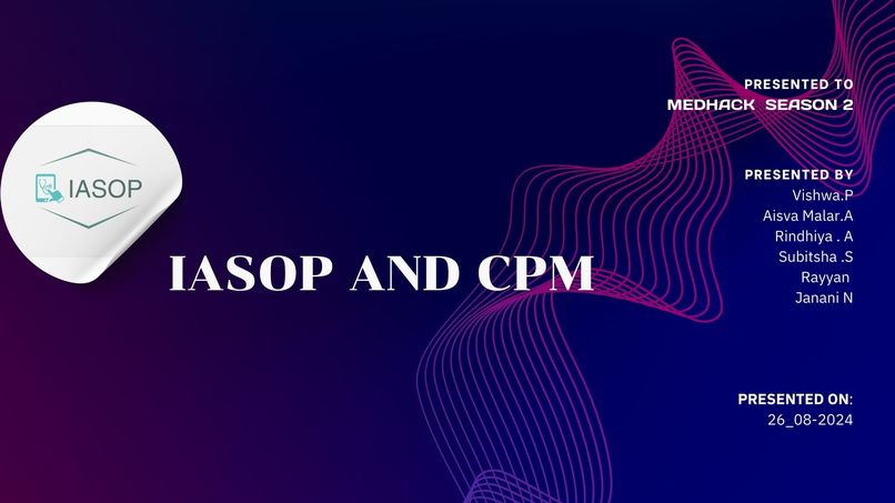 IASOP&CPM – screenshot 2