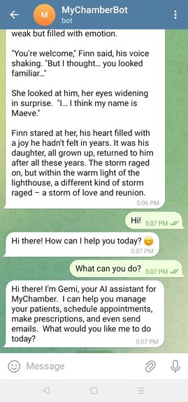 MyChamber – screenshot 2