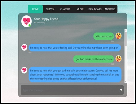 "Calmy" - Mental Health predict and support website – screenshot 9