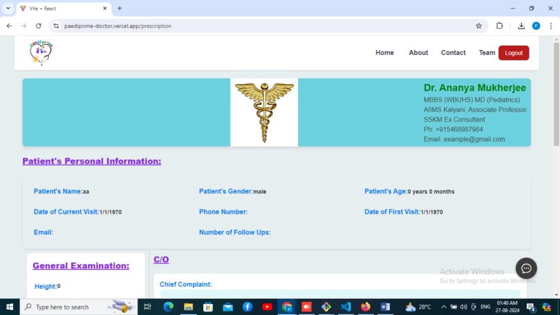 PaediPrime – screenshot 5