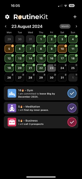 RoutineKit – screenshot 3