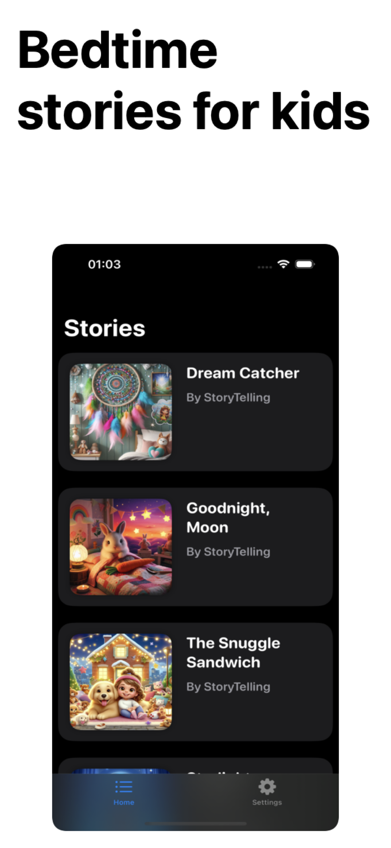 Bedtime Stories - TinyTales | Devpost