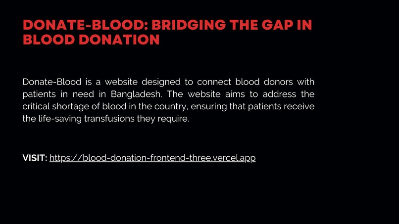 Donate-Blood – screenshot 1