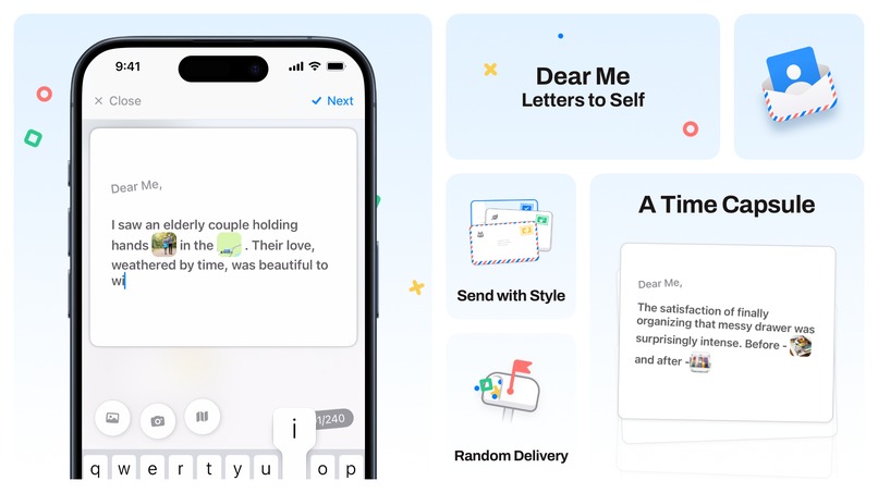 Dear Me - Letters To Self – screenshot 1