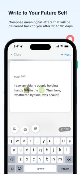 Dear Me - Letters To Self – screenshot 2