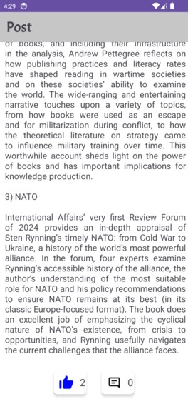 Post – screenshot 4