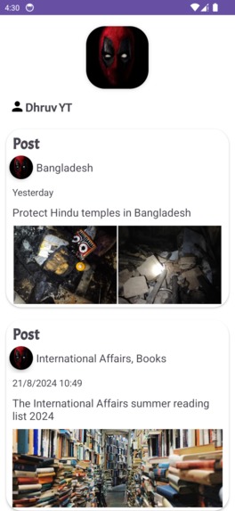 Post – screenshot 7