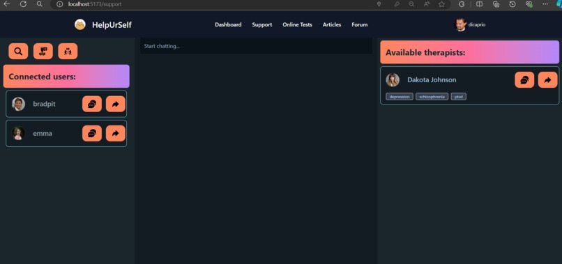 HelpUrSelf – screenshot 5