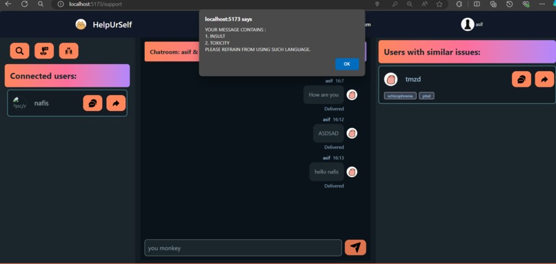 HelpUrSelf – screenshot 6