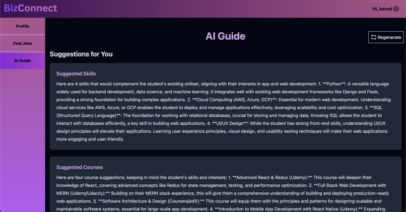 BizConnect – screenshot 3
