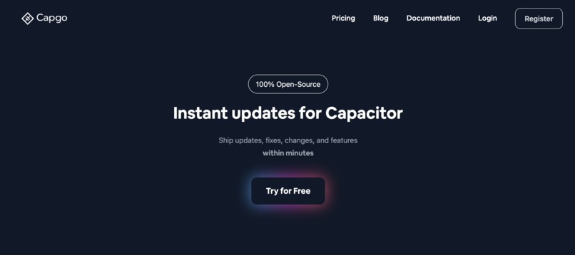 Capgo – screenshot 1