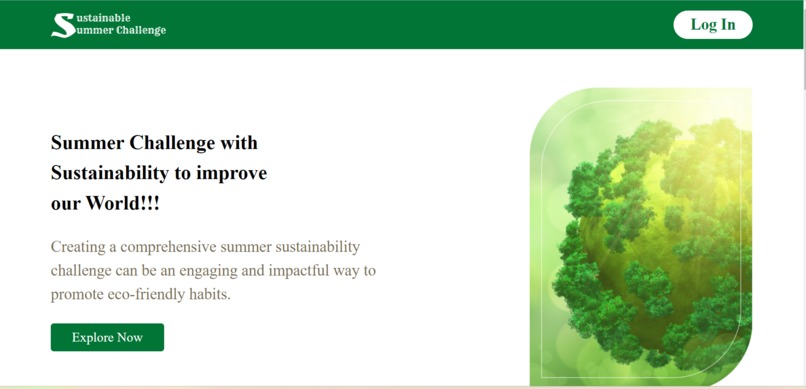 Sustainable summer challenge – screenshot 1