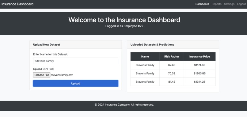 QuantInsurance – screenshot 1