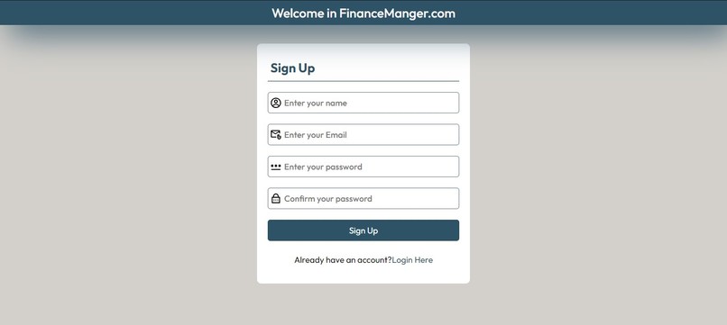 Personal finance Mangaer – screenshot 1