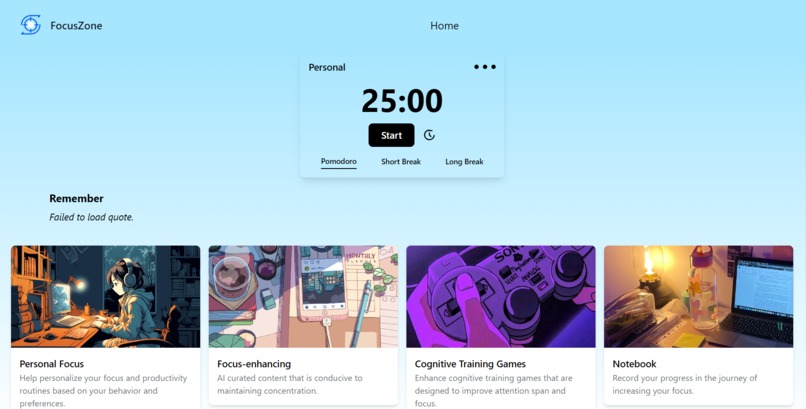 FocusZone – screenshot 2