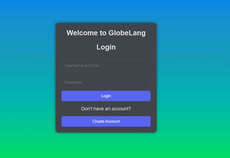 GlobeLang – screenshot 2