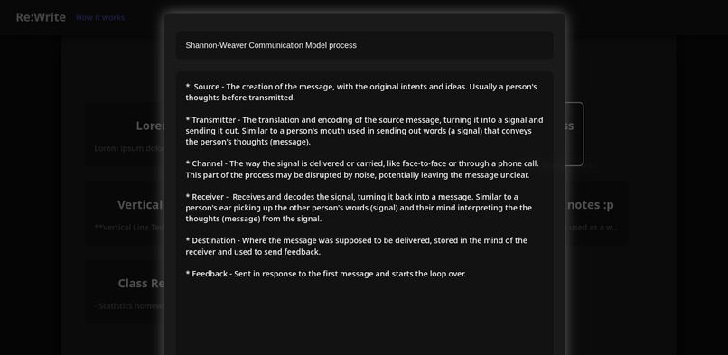 Re:Write – screenshot 4