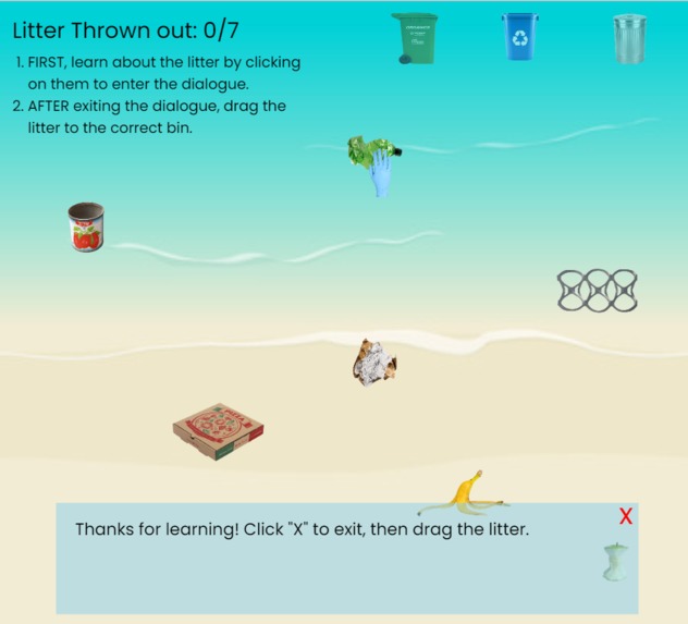 Clean the Litter Scatter! – screenshot 1