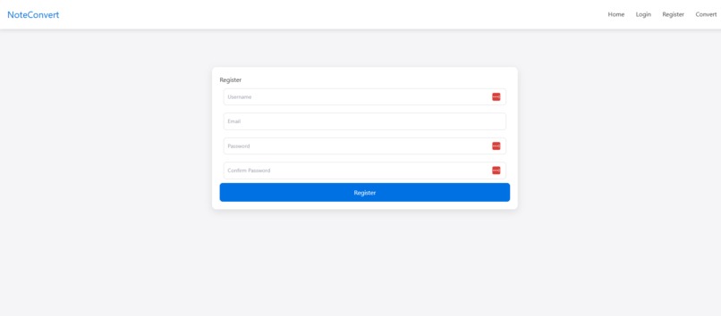 NoteConvert – screenshot 3