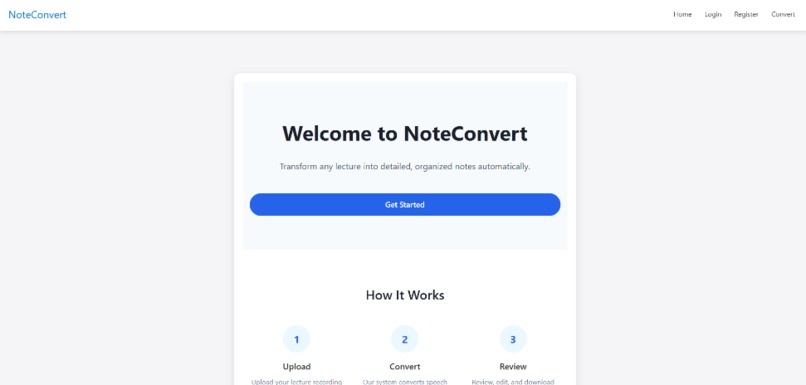 NoteConvert – screenshot 1