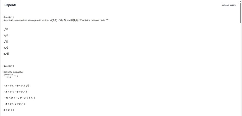 Paper AI – screenshot 2
