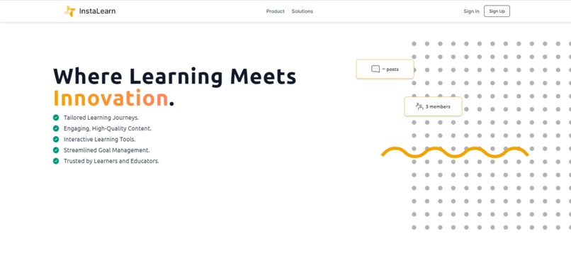 InstaLearn – screenshot 1