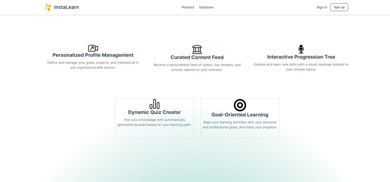 InstaLearn – screenshot 2