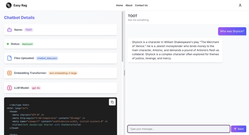 Easy-RAG – screenshot 4