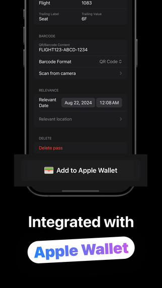 Passes For Wallet: WalletKit – screenshot 1