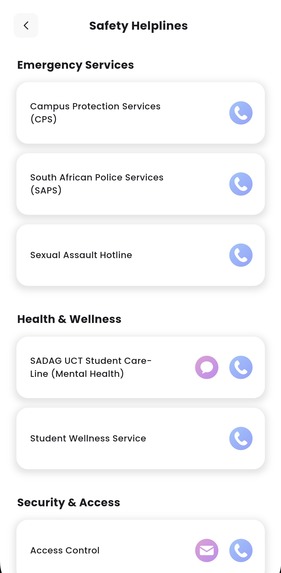 SafeCampus – screenshot 3