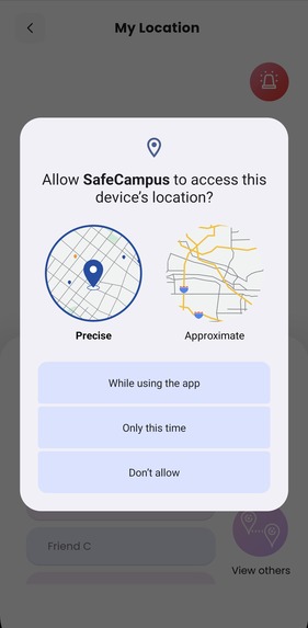 SafeCampus – screenshot 6