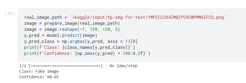 Image Forgery Detection Using Machine Learning – screenshot 3