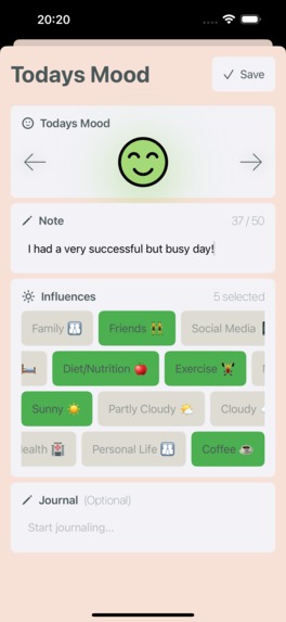 Mood Tracker: Emotion Journal – screenshot 3