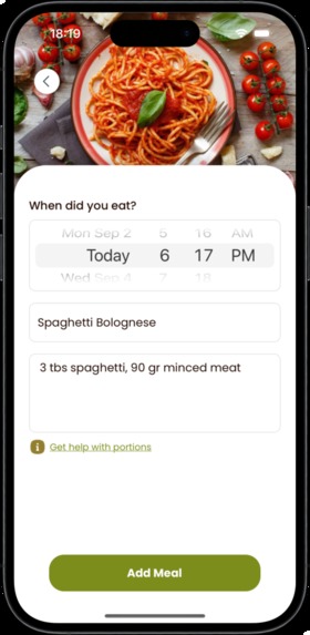 Nuty・Intuitive Eating Meal Log  – screenshot 1