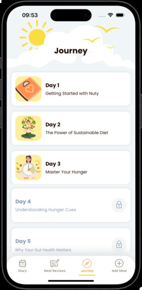 Nuty・Intuitive Eating Meal Log  – screenshot 4