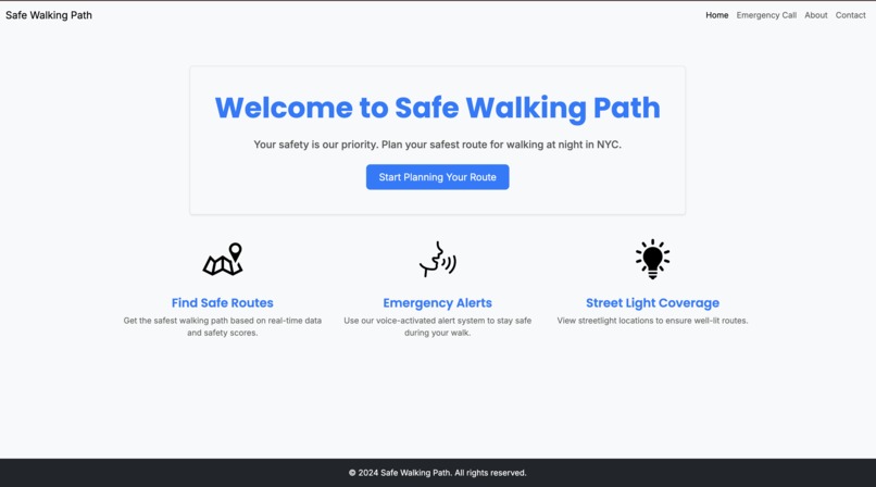 Safe Walking Path  – screenshot 1