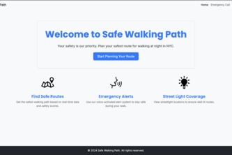 Safe Walking Path 
