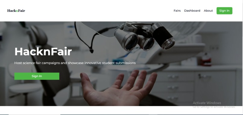 HacknFair – screenshot 1