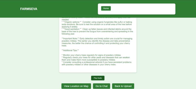 AI CROP DISEASE PREDICTION WITH CHATBOT AND HOTSPOT MAPPING – screenshot 4