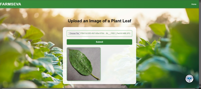AI CROP DISEASE PREDICTION WITH CHATBOT AND HOTSPOT MAPPING – screenshot 2
