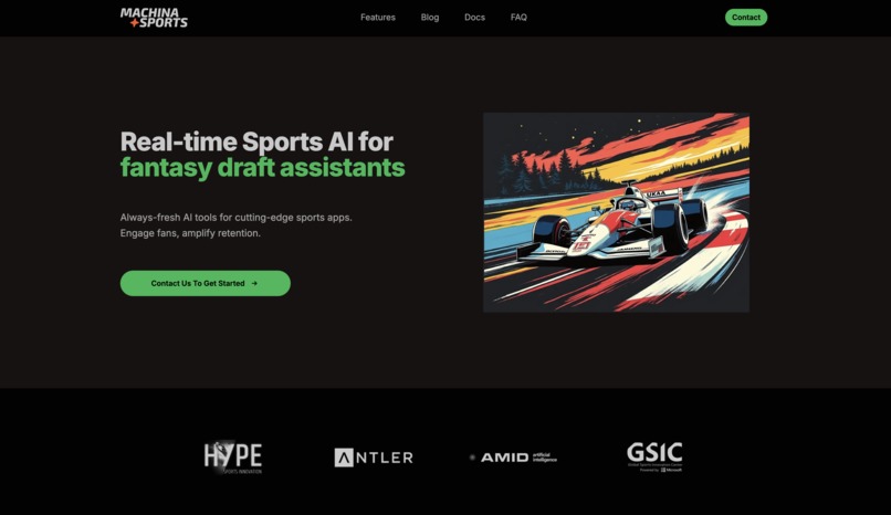 Machina Sports – screenshot 1