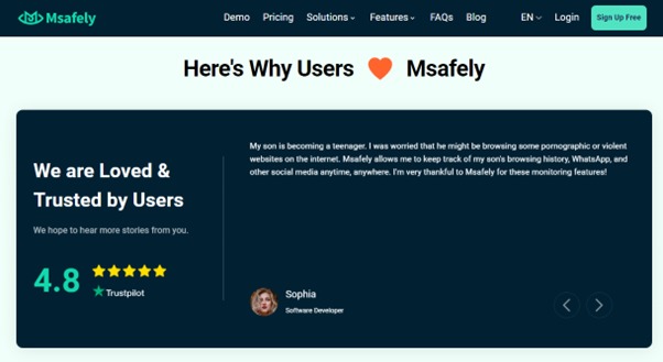 Msafely Review: Is It The Best Parental Control App in 2024? – screenshot 4