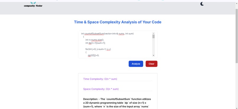 Complaxity-Finder – screenshot 2