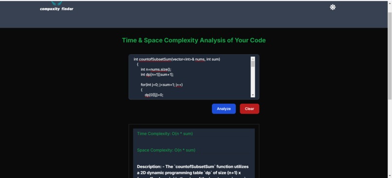 Complaxity-Finder – screenshot 3