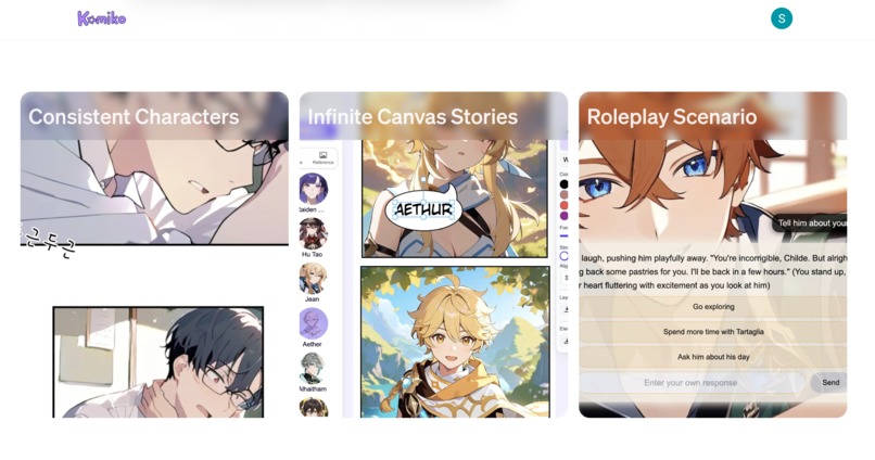 Komiko: AI Comics, AI Characters, & AI Anime – screenshot 3