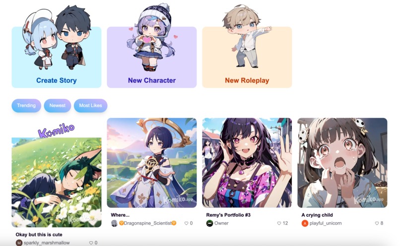 Komiko: AI Comics, AI Characters, & AI Anime – screenshot 4