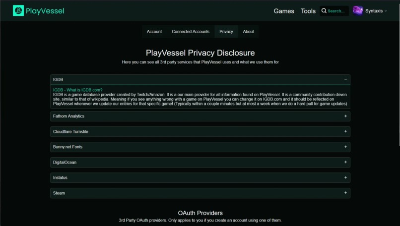 PlayVessel – screenshot 6
