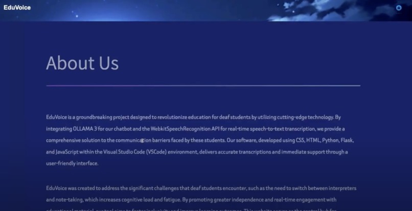 EduVoice – screenshot 2